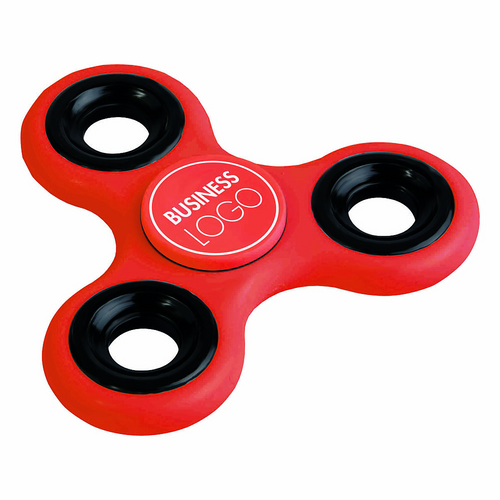 Fidget Spinner , trottola antistress in plastica e metallo [18401] 