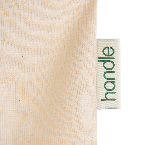 Shopper in cotone organico 140 g/m2, manici lunghi [1814522] 