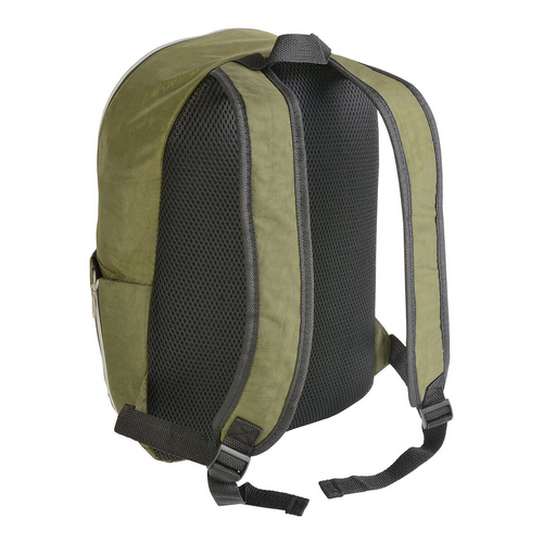 Zaino in nylon 420D con 4 tasche di cui 2 laterali a zip retinate [18143] 