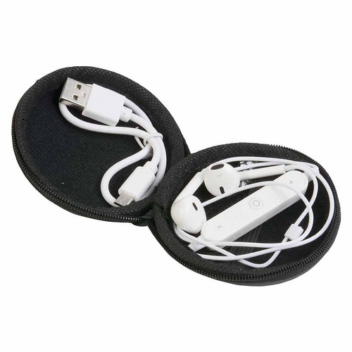 Auricolari stereo Bluetooth V 4.2 + EDR con microfono integrato [17468] 