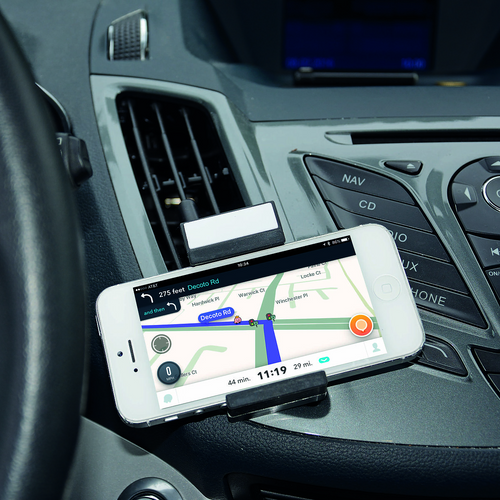 Supporto universale da auto per smartphone in plastica [16462] 