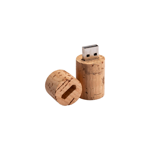 Chiavetta USB 4 Gb a forma di turacciolo in sughero. Possibilità di import su richiesta [15453] 