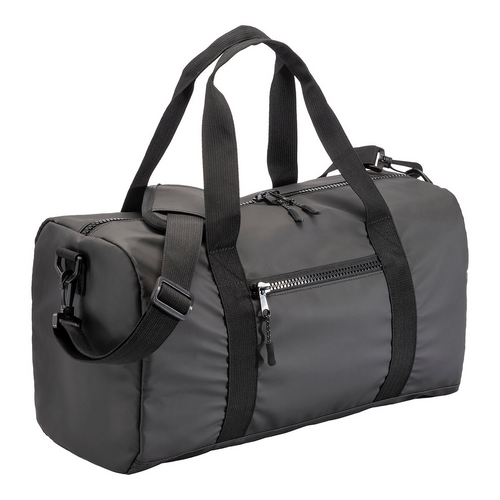 Borsa Duffle in poliestere water resistant. Tracolla regolabile e removibile con fibbia [DM23105] 