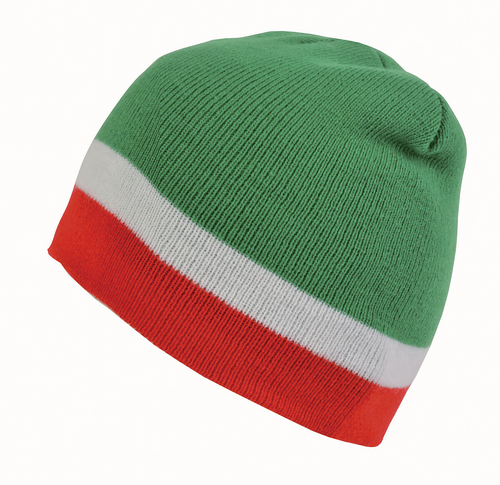 Cappellino modello "Concert" tricolore - leggero [14302] 