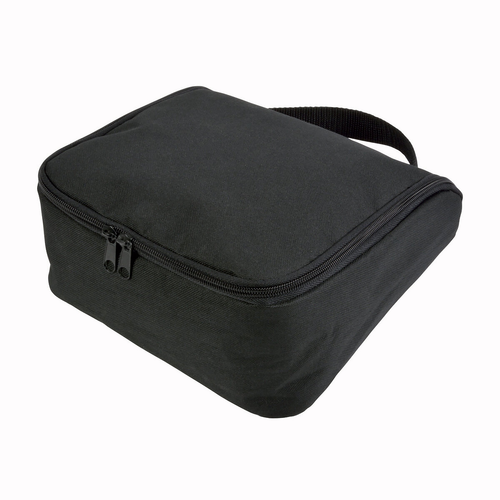 Beauty case in poliestere 600D con zip, ampie tasche interne, gancio e maniglia [14141] 