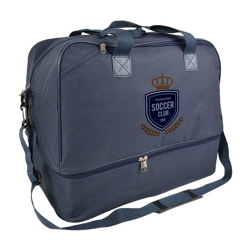 Borsa sport e viaggio in poliestere 600D con tracolla regolabile, tasca porta scarpe [14105] 