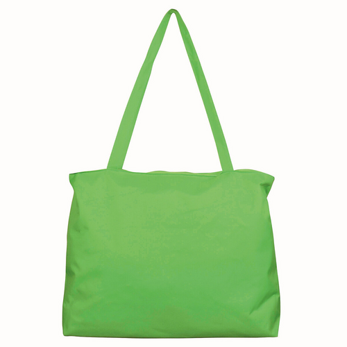 Borsa mare in poliestere 600D con manici lunghi, borsellino e chiusure con zip [13120] 