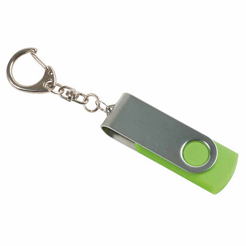 Chiavetta girevole USB 8Gb ABS gommata/Metallo Possibilità di import su richiesta [12468] 