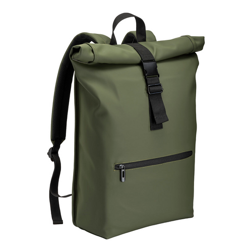 Zaino porta PC in Soft PU water resistant con sistema di aggancio ai trolley [DM22126] 