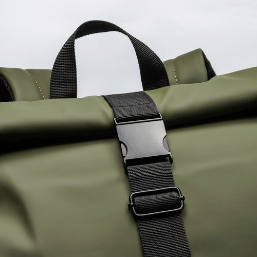Zaino porta PC in Soft PU water resistant con sistema di aggancio ai trolley [DM22126] 