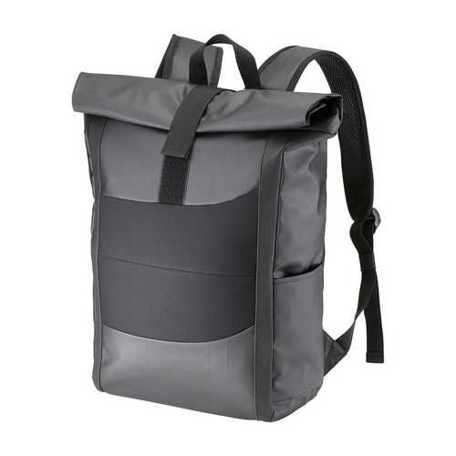 Zaino porta PC in poliestere con rivestimento in PVC senza ftalati [DM20125] 
