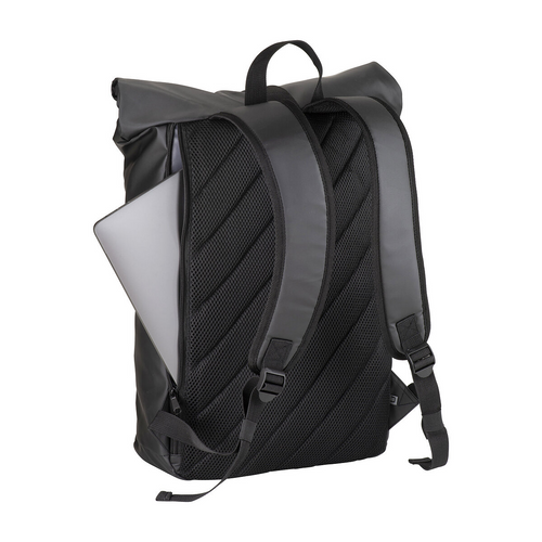 Zaino porta PC in poliestere con rivestimento in PVC senza ftalati [DM20125] 