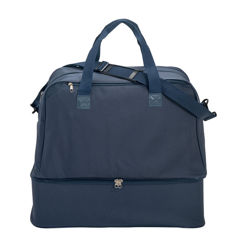 Borsone in Polyester 600D per viaggio e sport, con porta scarpe (fornito senza vaschetta) [06128] 