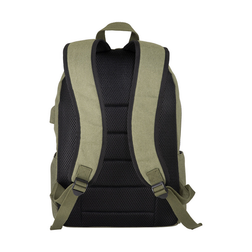 Zaino porta PC in Canvas effetto stone washed [DM20105] 