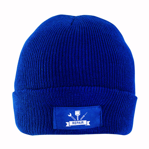 Cappellino in maglia acrilico a filo doppio modello Concert pesante [00961E] 