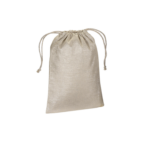 Sacchetto regalo in policotone brillante 90 g/m2 con chiusura a strozzo [24126] 