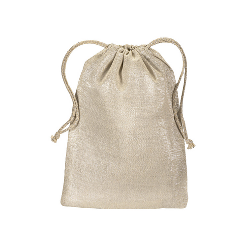 Sacchetto regalo in policotone brillante 90 g/m2 con chiusura a strozzo [24125] 