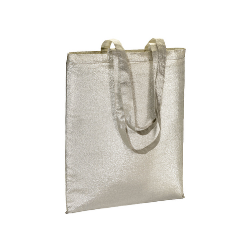 Shopper in policotone brillante 90 g/m2, manici lunghi [24124] 