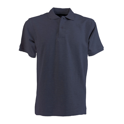 Polo piqué di cotone 100% 180 g/m2, manica corta, tinta unita [09005] 