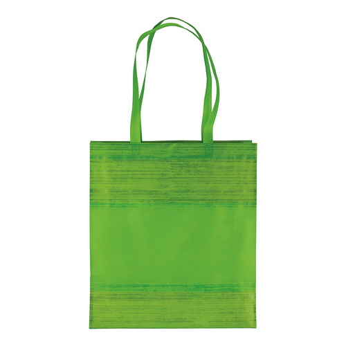 Shopper in TNT termosaldato con soffietto, manici 65 cm [19163] 