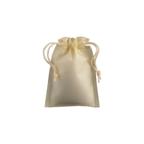Sacchetto in TNT 80g/m2 con chiusura a strozzo, 10 x 14 cm [19126] 