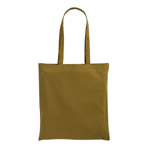 Shopper in cotone 130 g/m2, manici lunghi [15145] 