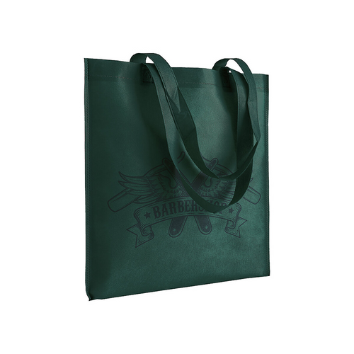 Shopper in TNT 70 g/m2 termosaldato, manici lunghi [11107] 