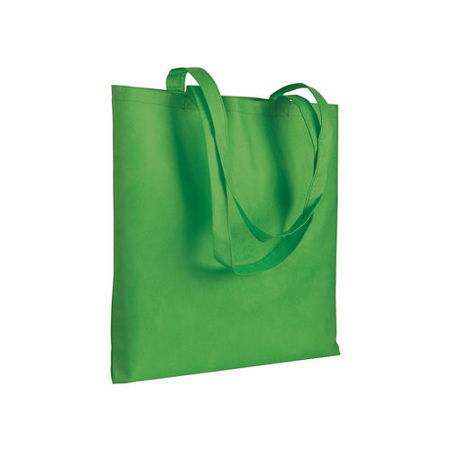 Shopper in TNT 80 g/m2 cucito, manici lunghi [00567] 