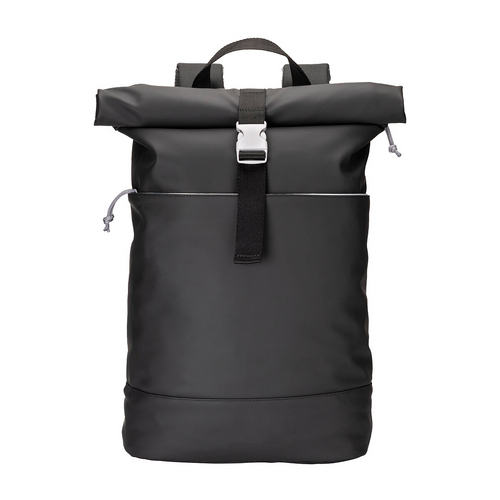 Zaino porta pc in soft pu water resistant, compartimento notebook [DM23107] 