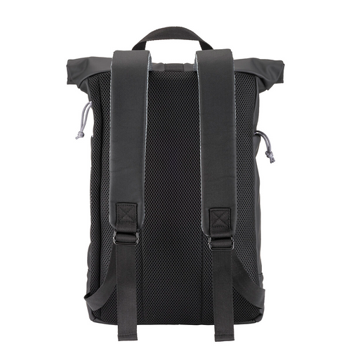 Zaino porta pc in soft pu water resistant, compartimento notebook [DM23107] 