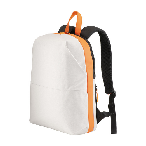 Zaino porta PC in Canvas con inserti in ecopelle ad alta visibilita [DM20111] 