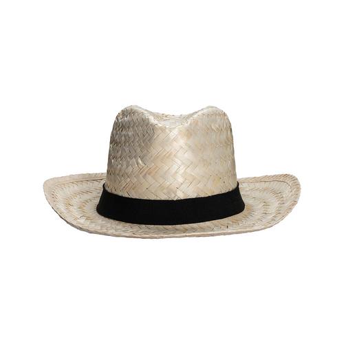 Cappello in paglia con fascia elastica da 3 cm personalizzabile [24301] 