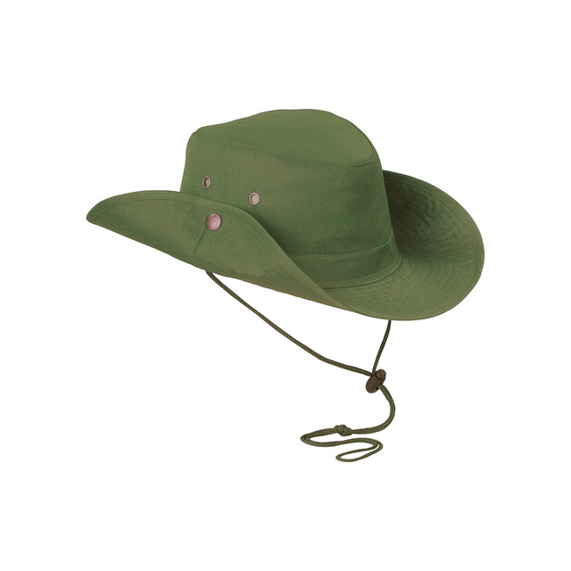 Cappello in poliestere  a tesa larga "safari" [05104] 