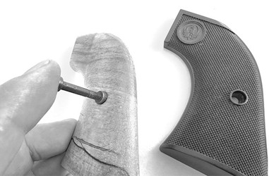 Ruger Wrangler Grip Installation Instructions