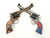 "Super" Red and Blue Grips for Ruger Wrangler and Super Wrangler