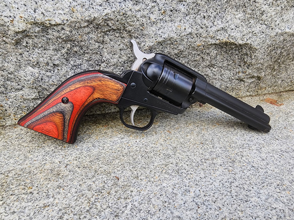 Ruger Wrangler with wood laminate "Jack" grip