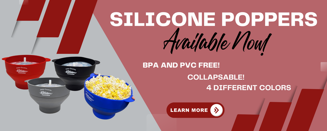 silicone popcorn poppers