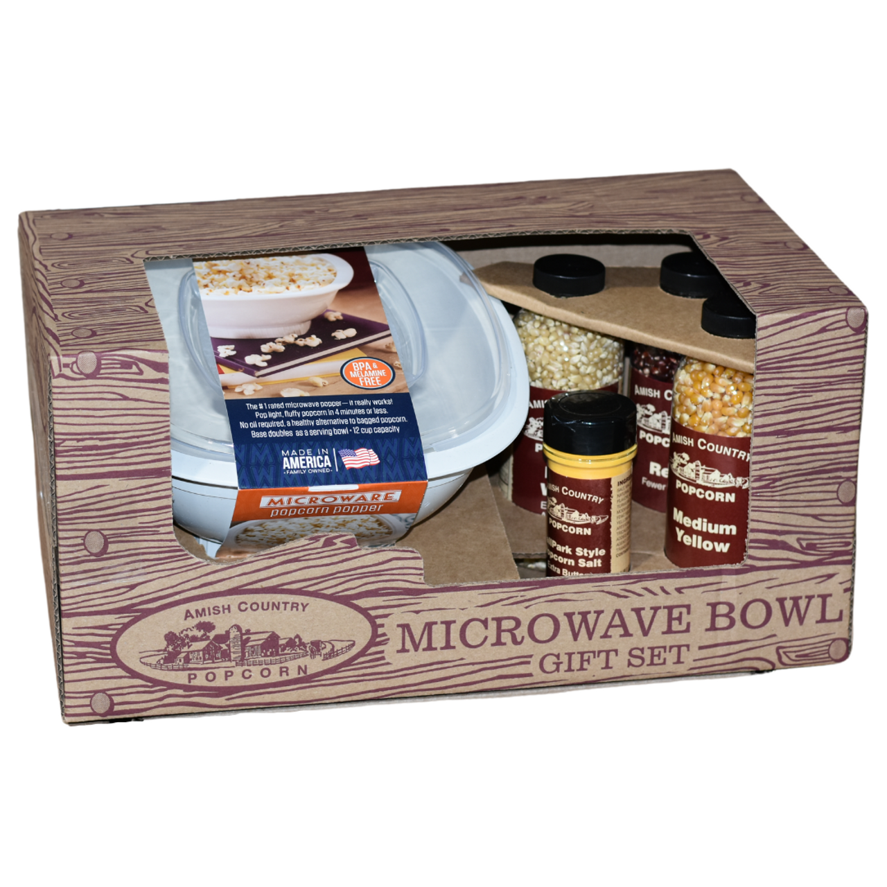 Microwave Popcorn Gift Kit  Olivelle The Art of Flavor