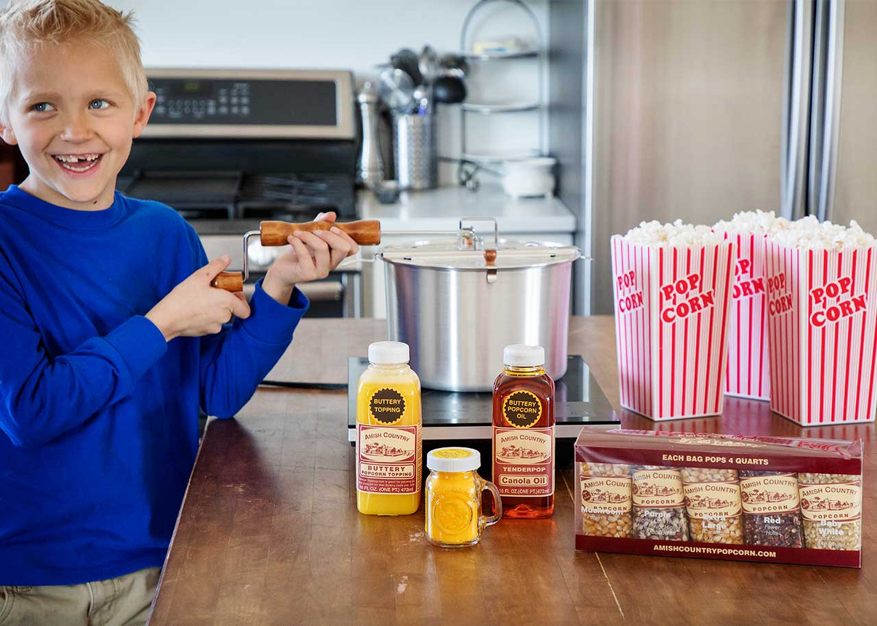 Carey Stovetop Popcorn Popper