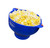 Silicone Popcorn Popper- Blue 