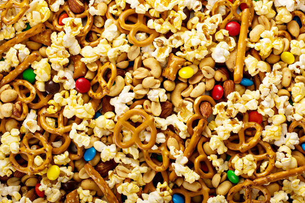 Super Bowl Popcorn Mix Recipe