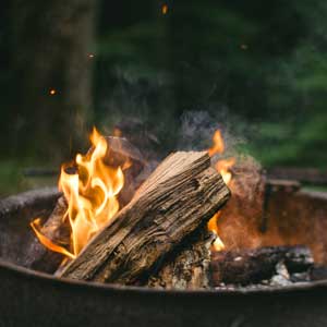 How to suspend your pot over a campfire