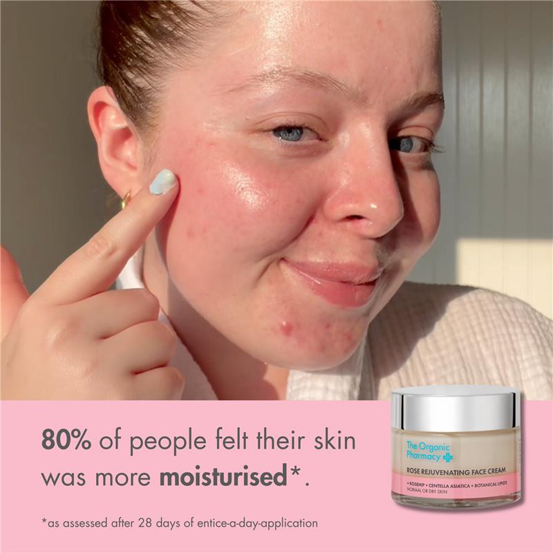 Rose Rejuvenating Face Cream | Anti-Aging, Hydrating & Brightening