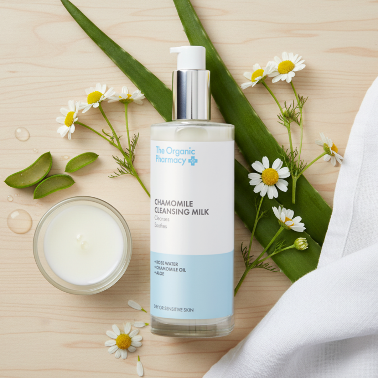 Chamomile Cleansing Milk | The Organic Pharmacy
