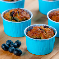 Blueberry breakfast muffins