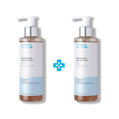 Peppermint Facial Wash Duo