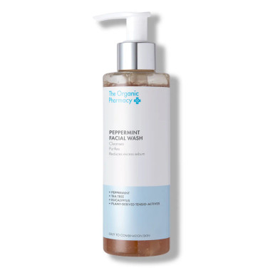 Peppermint Facial Wash | 200ml | The Organic Pharmacy