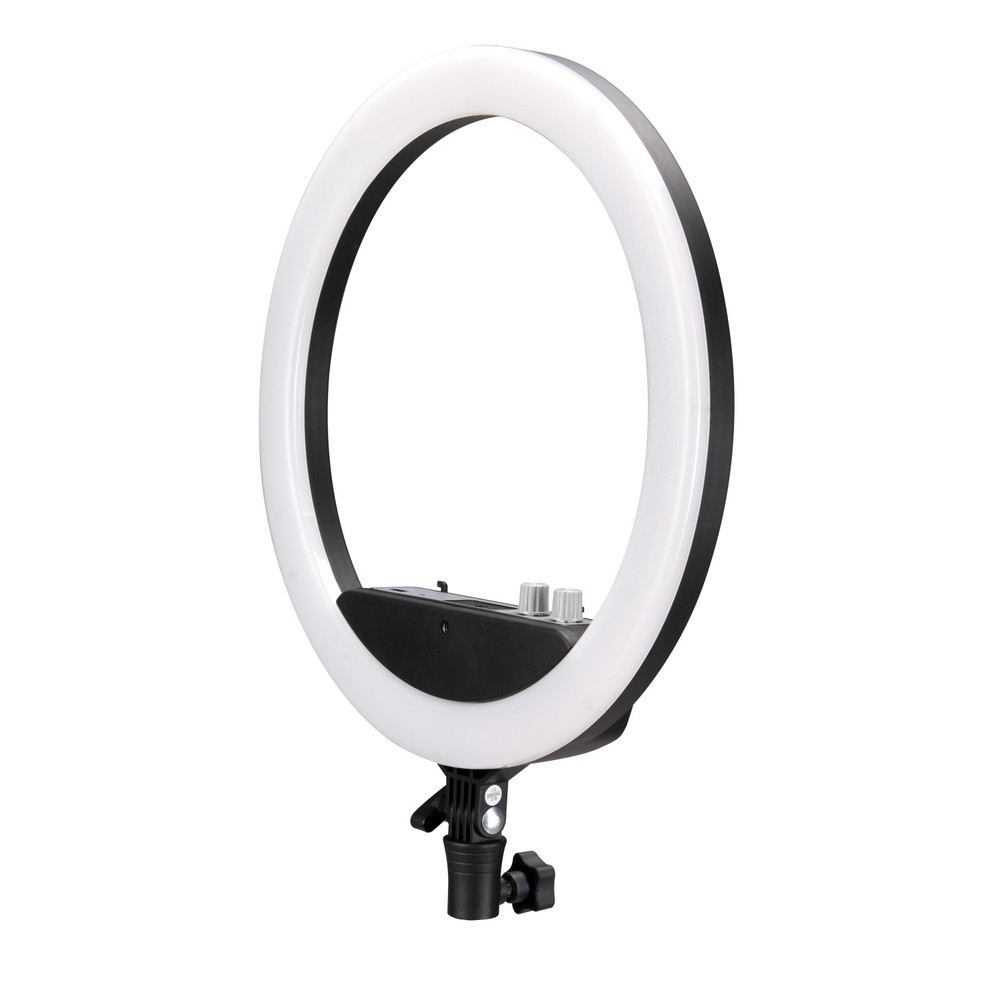 Nanlite Halo 14U Dimmable Adjustable Bicolour 14in LED Ring Light With Built-In Li-Ion Battery