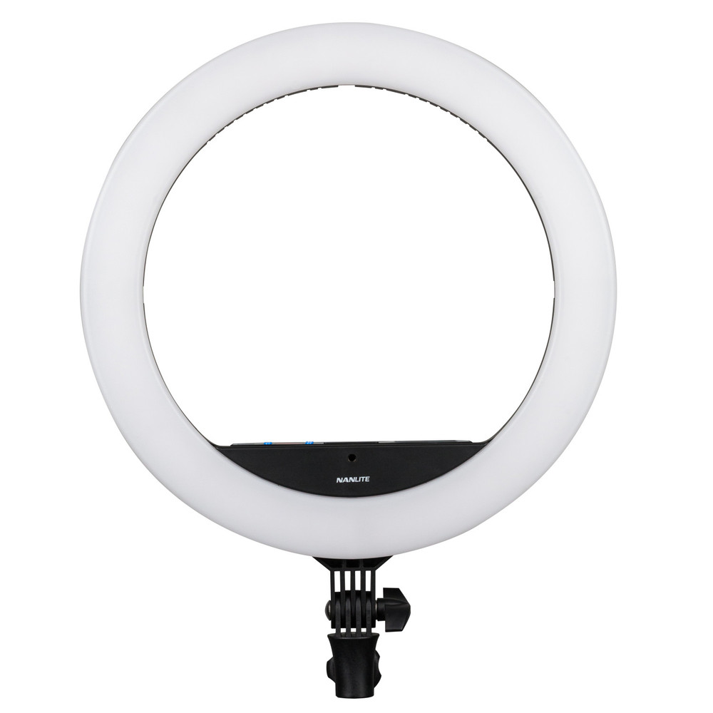 Nanlite Halo 16C Bicolour and Tunable RGB 16in LED Ring Light with USB Power Passthrough