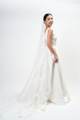 Auckland, NZ supplied. Trendy 3D Flowers, Floral, Lace, Leaf, Leaves with Pearls Veil - Chapel (2.5m) Length. Wedding and bridal accessories. Side Auckland, NZ supplied. Trendy 3D Flowers, Floral, Lace, Leaf, Leaves with Pearls Veil - Chapel (2.5m) Length. Wedding and bridal accessories. Side